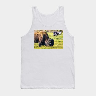 Bison at Yellowstone Tank Top